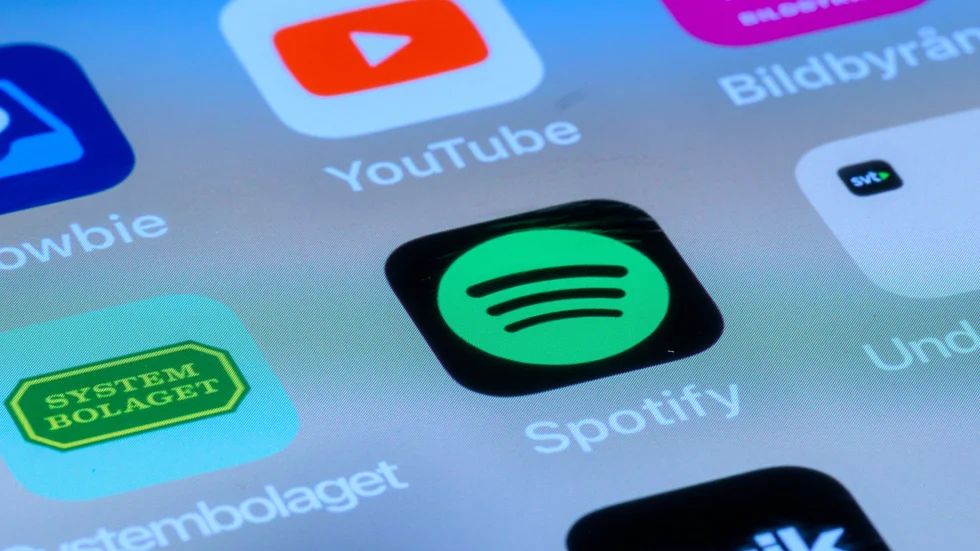 Spotify satsar på video. Arkivbild.