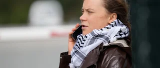 Greta Thunberg omhändertagen vid protest i Bryssel