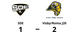 Visby/Roma J20 vann mot SDE i förlängningen