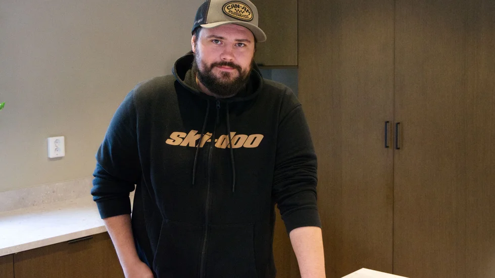 Jesper Forsberg har alltid gillat att laga festmat "Jag gillar umgänget som kommer med det", säger han.