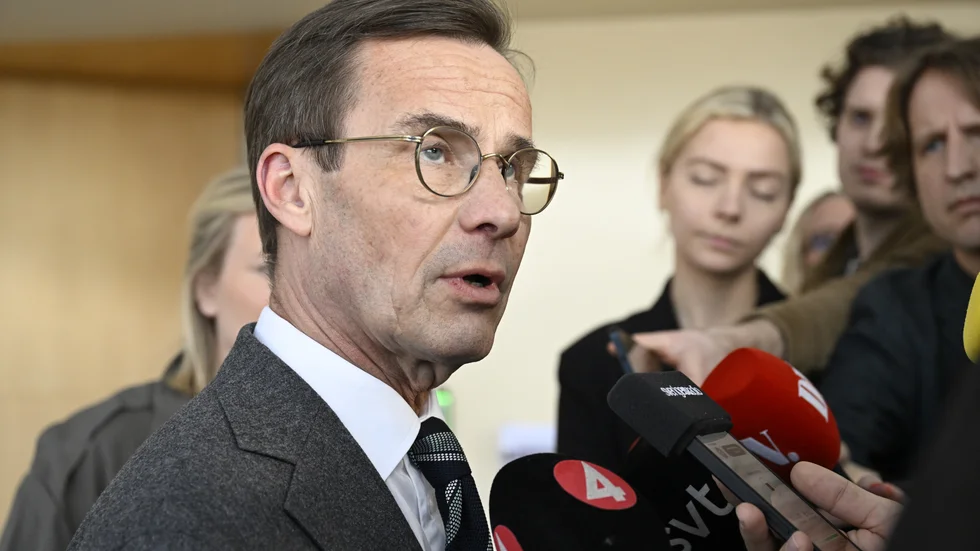 Statsminister Ulf Kristersson (M). Arkivbild.