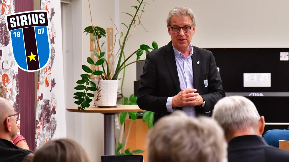 Sirius orförande (och klubbchef) Ragnar Linder har lämnat ekonomisk dokumentation om föreningen till Svenska Bandyförbundets licensnämnd. (Arkivbild)