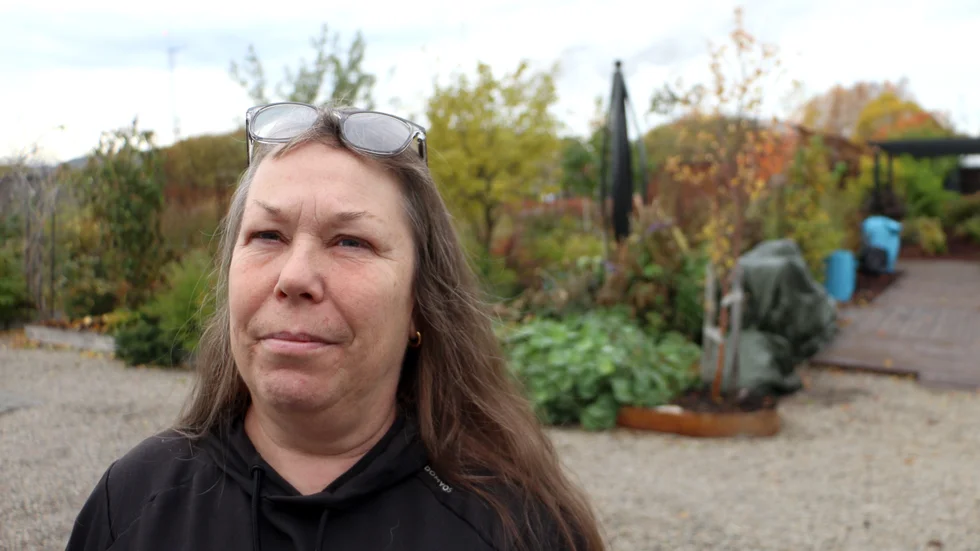Anna Ekström ser en stor utvecklingspotential på området vid handelsträdgården och önskar att kommunen skulle vara mer tillmötesgående i att tillåta förändringar.