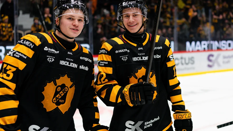 Zeb Forsfjäll och Valter Lindberg är två av flera talanger i Skellefteås verksamhet just nu.