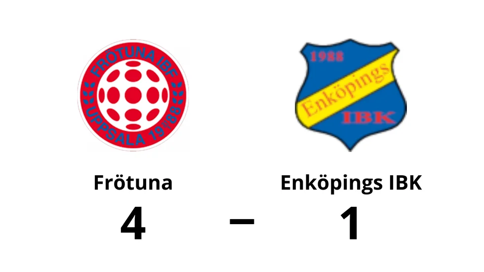Frötuna IBF vann mot Enköpings IBK
