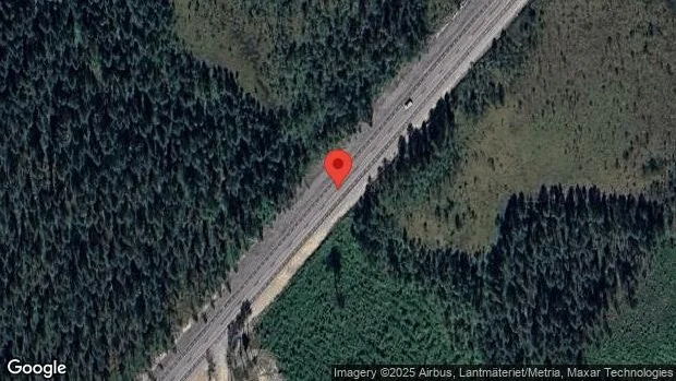 Varning för renar på vägen på väg 364