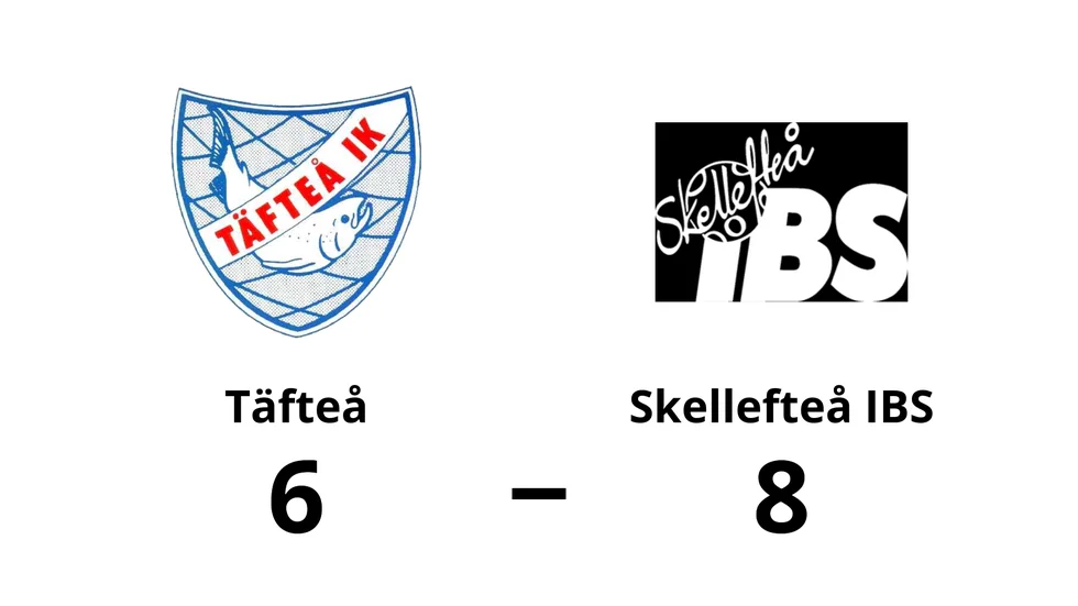Täfteå förlorade mot Skellefteå IBS