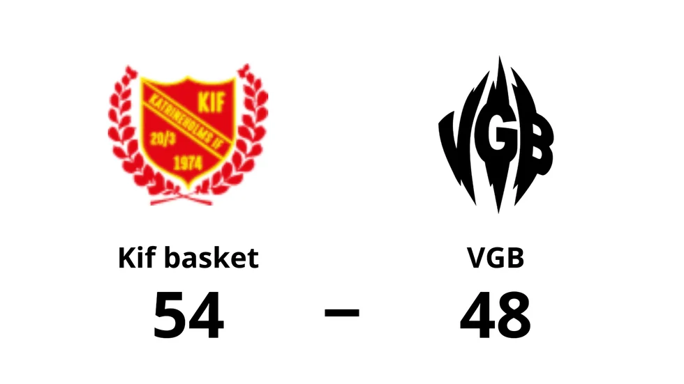 Kif basket vann mot VGB
