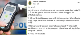 Polisen ska jaga rattfyllerister i Västervik – men var?