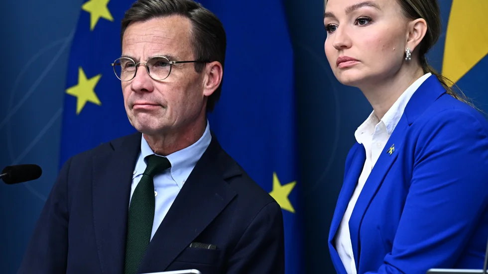 A total of three letters have been sent to the government, addressed to prime minister Ulf Kristersson and minister of energy and industry Ebba Busch. Archive image.