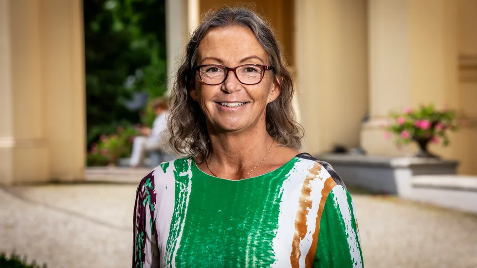 Christin Enkvist har nu påbörjat sitt äventyr i Hotell Romantik som sänds i SVT på söndagar. 