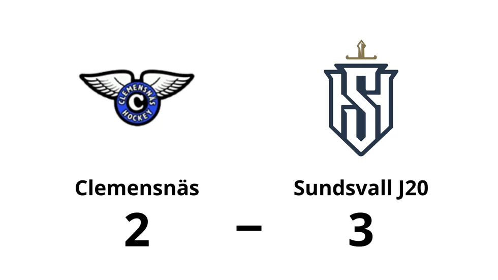 Clemensnäs HC förlorade mot Sundsvall J20