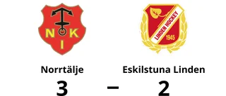 Eskilstuna Linden föll mot Norrtälje – efter avgörande i tredje