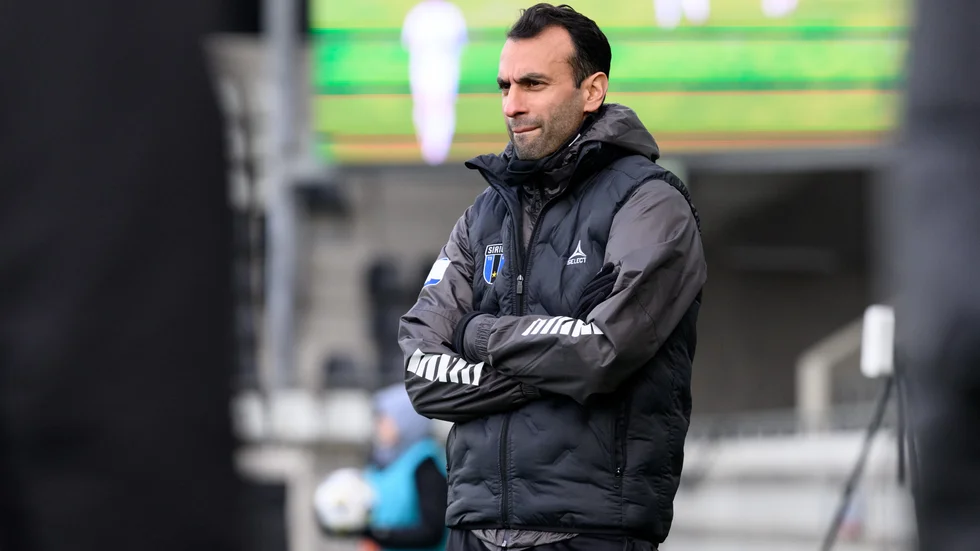 Sirius tränare Andreas Engelmark.