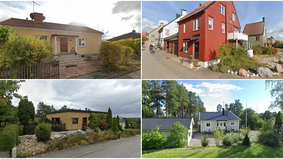 Rosenhällsvägen 12, Ankargränd 5, Kremlestigen 12 och Tärnövägen Skogsbo 1