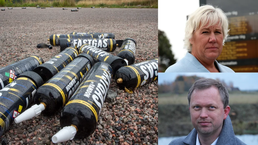 Konsekvenserna för ungdomar som nyttjar lustgas kan bli mycket allvarliga och i värsta fall leda till dödsfall, skriver Kristina Edlund (S) och Stefan Erikson (M).
