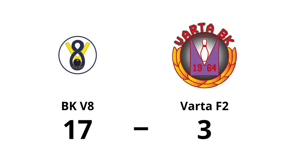 BK V8 vann mot Varta BK F2
