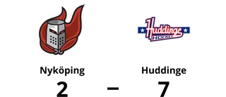Nyköping utklassat av Huddinge hemma – med 2-7