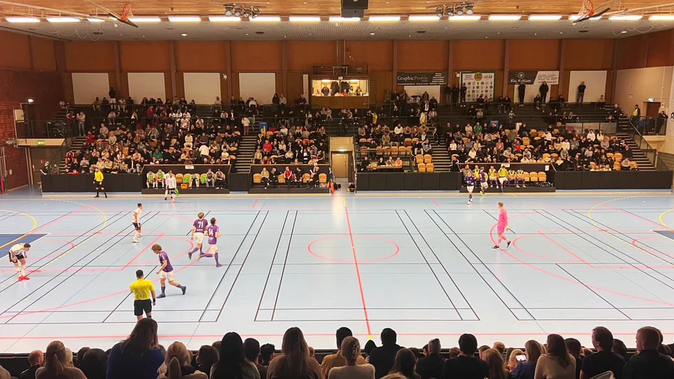 A-hallen i Motala sporthall. Här blir det i nuläget inget ansiktslyft.
