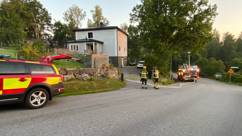 Branden startade runt femtiden på fredagsmorgonen.