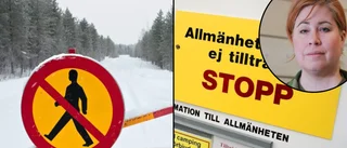Unga skoterförare körde in på skjutfält där soldater sköt skarpt