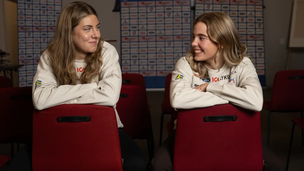 ”Det känns jättespännande och jättekul”, säger Elin Henriksson, som tillsammans med klubbkompisen Evelina Crüsell tar sig an U23-VM i veckan.