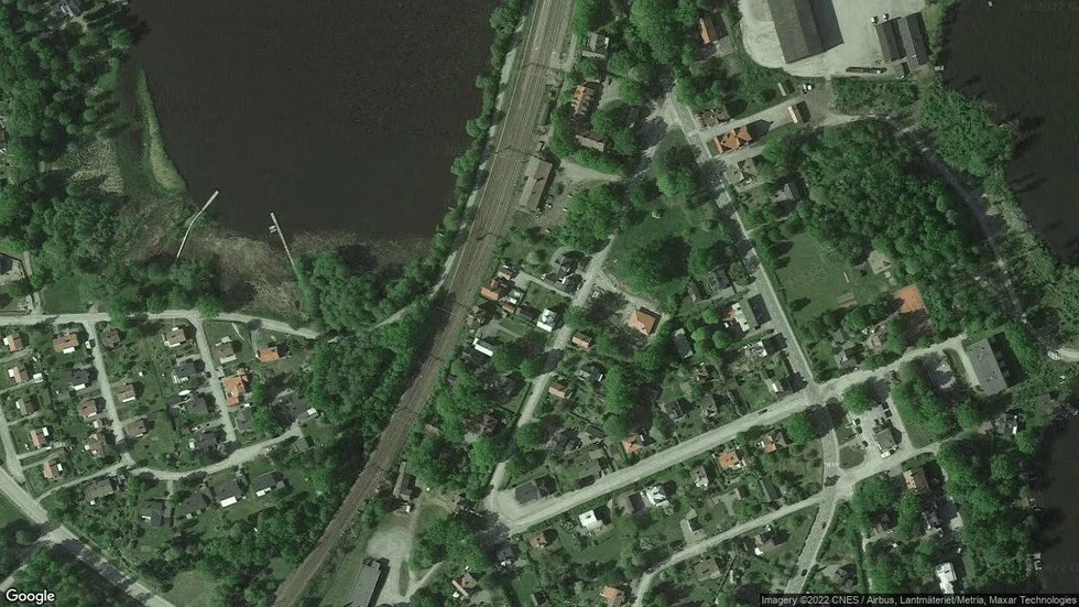 Området kring Järnvägsgatan 10A
