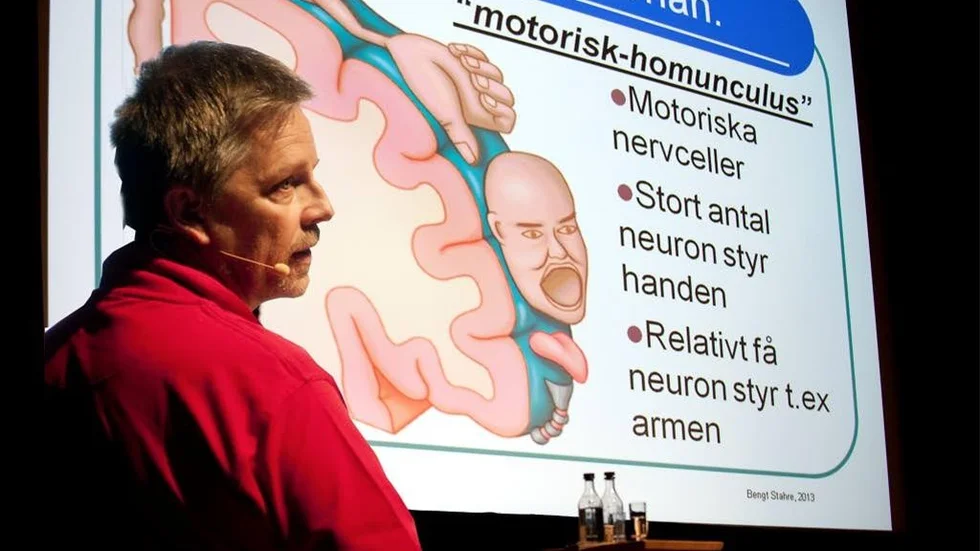 Bengt Stahre informerade om den moderna strokebehandlingen.