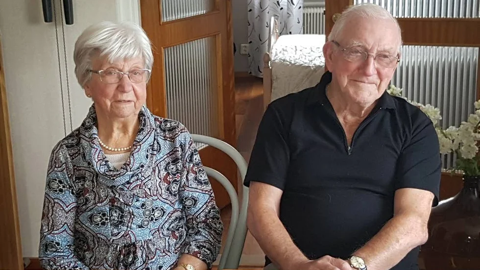 Lennart och Thea Öhman firar 70-årig bröllopsdag.