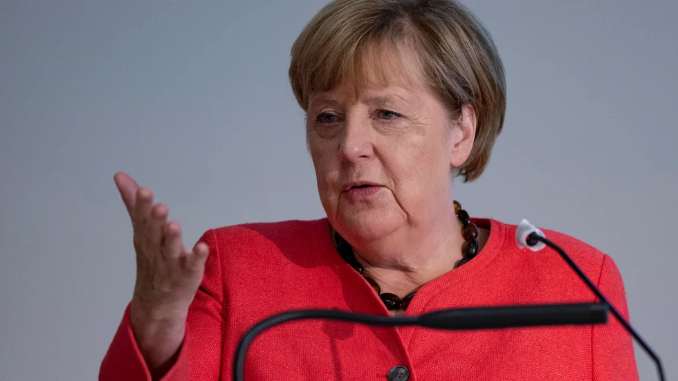 Tysklands tidigare förbundskansler Angela Merkel tilldelas årets Nansenpris. Arkivbild.