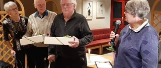 Avtackades efter lång och trogen tjänst