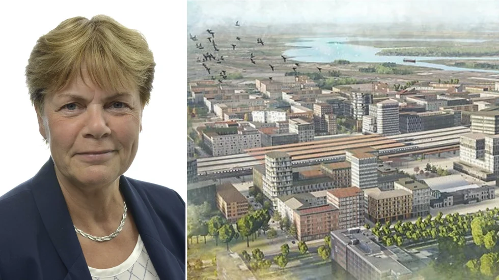 Helena Gellerman (L) är en av riksdagsledamöterna bakom motionen om nej till höghastighetståg. Hennes uttalande har skapat stor oro för Ostlänkens framtid.