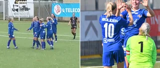 Sunnanå seriesegrare när toppkonkurrenten föll – se höjdpunkter från lördagens målfest