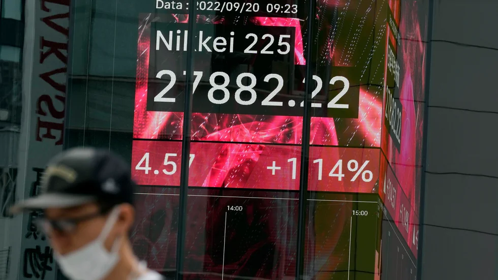 Uppåt vid Asiens ledande börser. Arkivbild.
