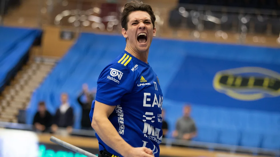 Jonathan Blomqvist är tillbaka i svensk innebandy men det blir inget spel i någon av Uppsalaklubbarna.