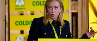 Meloni: Ska sätta Italien först i energikrisen