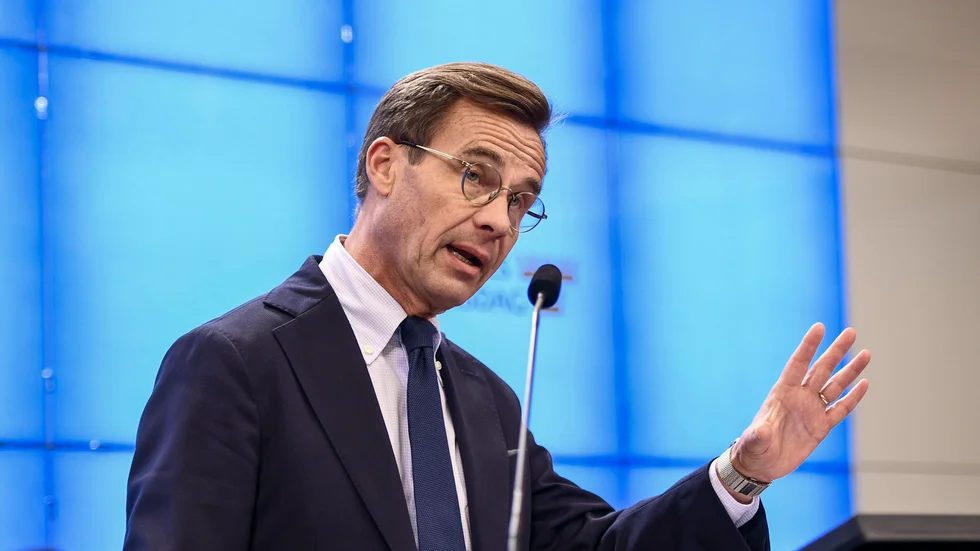 Moderaternas ledare Ulf Kristersson. Arkivbild.