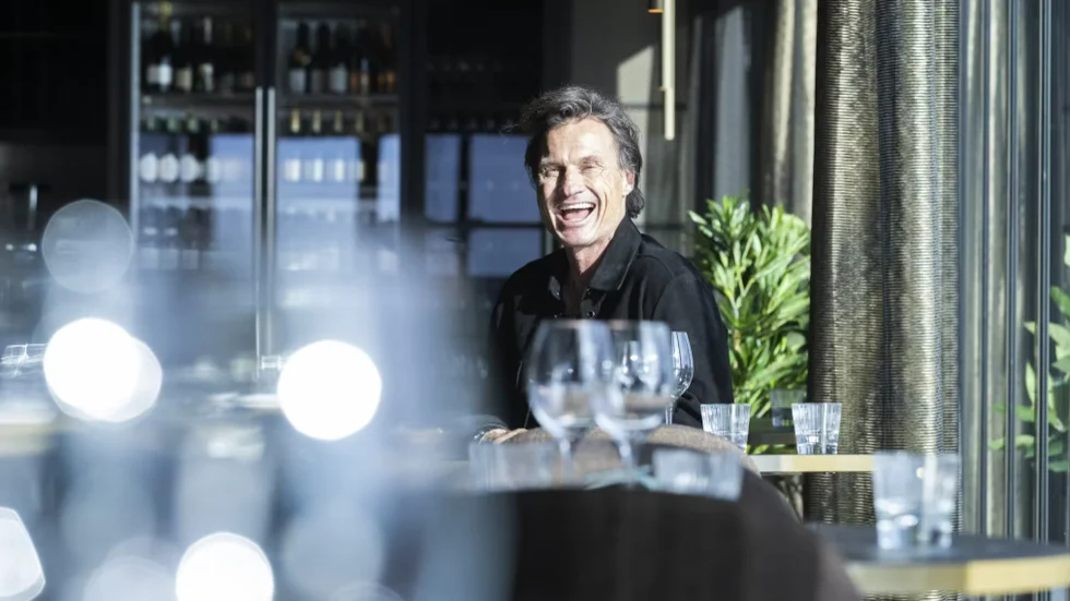 Den norske hotellmagnaten Petter Stordalen var på plats i Umeå för att inviga det nya Clarion-hotellet vid Thulehuset.