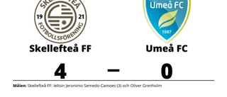 Missat kval för Skellefteå FF trots seger mot Umeå FC