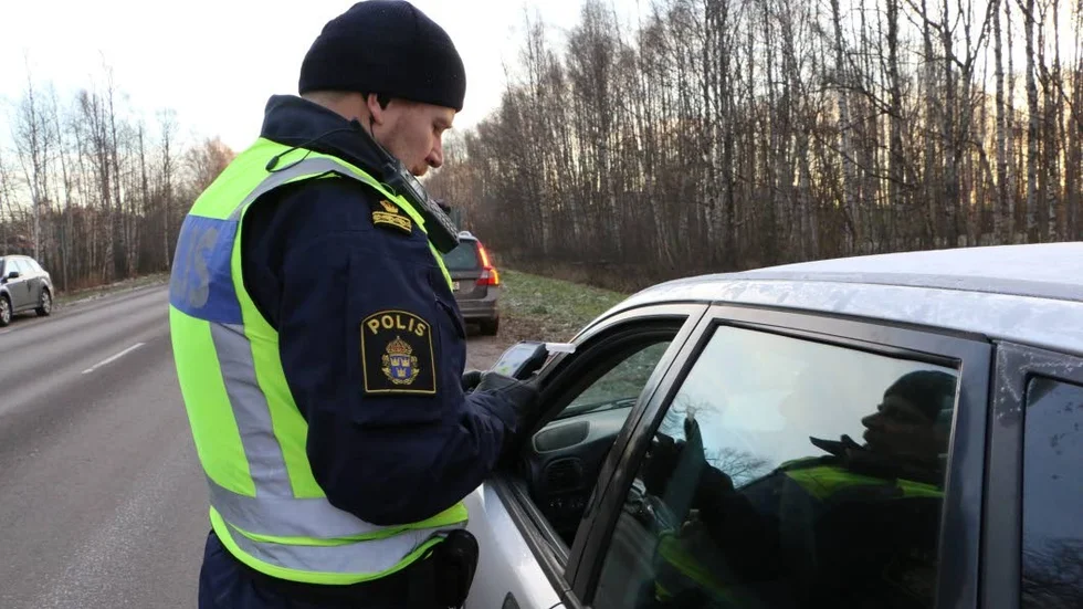 Trafikkontroll. Flest drograttfyllersiter åkte fast i Norrbotten under nationella trafikveckan. (Arkvibild)