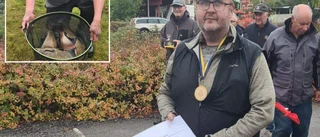 Eskilstunabo Sverigemästare i mete – fångade 61 kilo fisk: "Ren glädje"