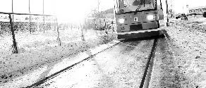 Sabotage ställer in 
spårvagnstrafiken