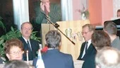 Landshövding Björn Eriksson berättade om sina egna svensk-finska erfarenheter.
FOTO: GUNNAR JOHANSSON
