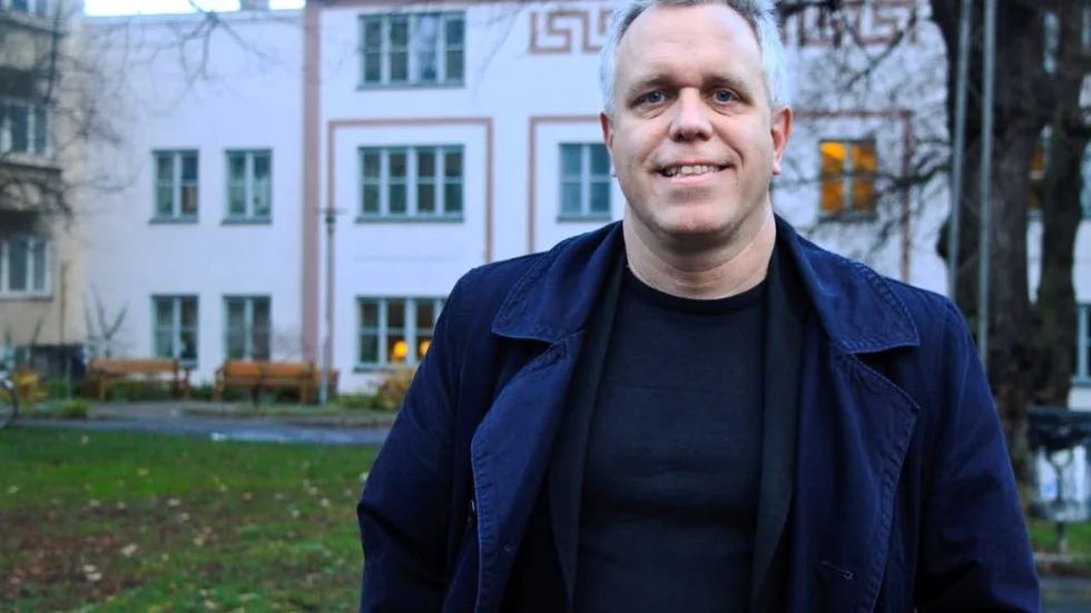 Föreläser. Peter Kristensson kommer för att berätta om Norrköpings gatunamn.