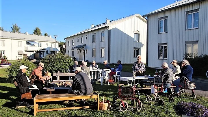 Gårdsträffen på Avanstigen blev en succé.