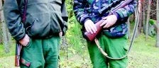 Debutant  
på älgjakt