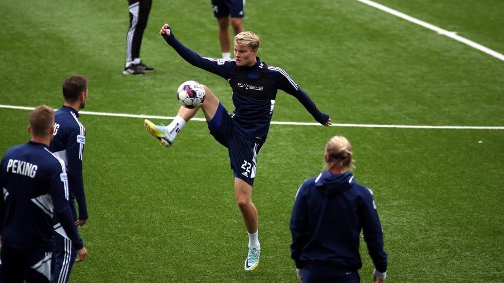 Andri Gudjohnsen överöstes inte med speltid i IFK Norrköping under hösten.