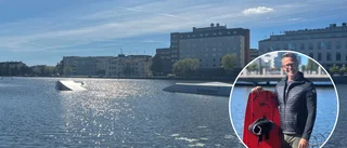 Succé för wakeboardparken – storslagna planer inför nästa år: ✓Vill flytta banan ✓Fler aktiviteter ✓"Blir superfränt"