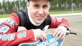 Niklas Karlsson körde inte GP i lördags, utan övertygade i stället i det svenska VM-kvalet. Niklas är redan i kanonform.
FOTO: JANNE FORSBY