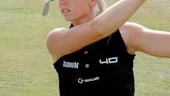 Isabelle Rosberg, Norrköpings enda Europatour-spelare i golf, fick ett skönt besked för några dagar sedan. Stipendiet på 30.000 kronor kommer väl till pass när det är dags för hennes andra säsong på touren.
FOTO: ANITA KJELLBERG